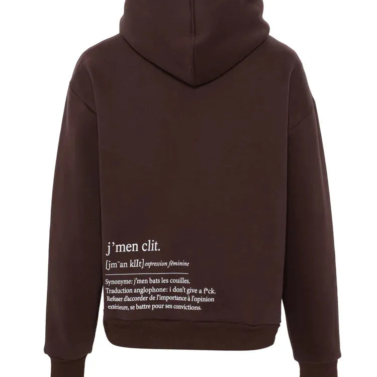Hoodie J'men Clit - Brown