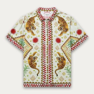 SS26 Beach Shirt - Tiger Cream