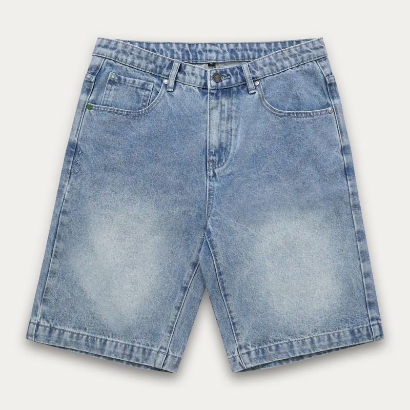 SS26 Bermuda Denim - Sand Bleach