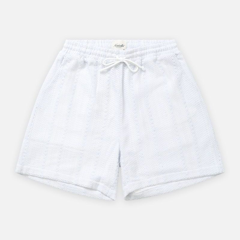 SS26 Crochet Shorts - Baby Blue