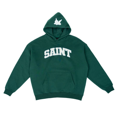 Hoodie "Saint" Forest Green