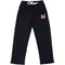 Saint Black Sweatpants - Red Patch