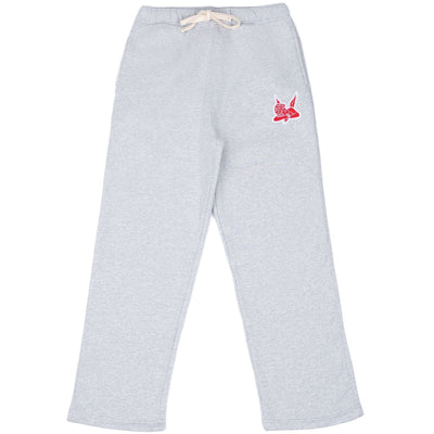 Athletic Grey Sweatpants - Saint Red College Stitch