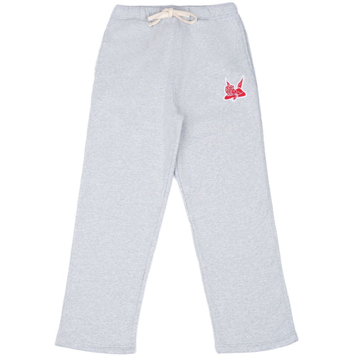 Athletic Grey Sweatpants - Saint Red College Stitch