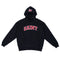 Hoodie- Saint Logo Black-RED