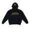 Hoodie - Saint Logo Black-YEL
