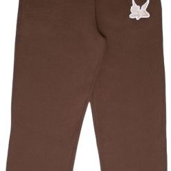 Brown Sweatpants - Saint Grey Angel Patch