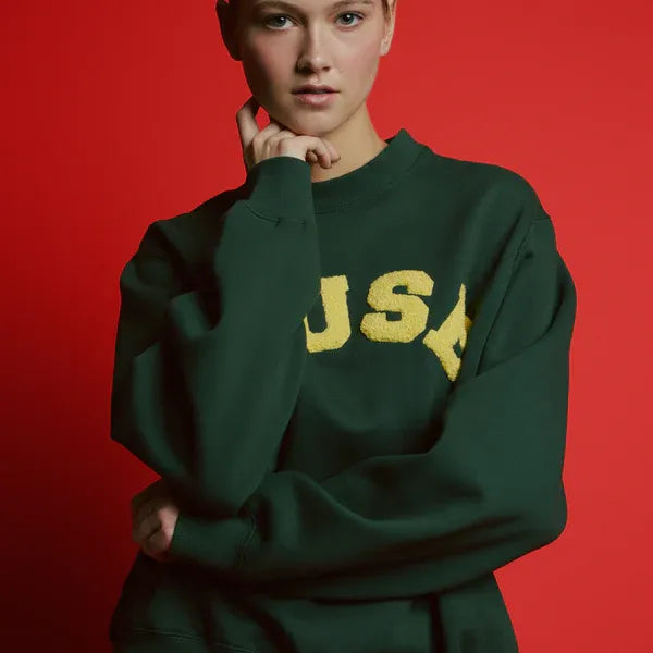 Heavyweight Chenille Sweatshirt - Oxford