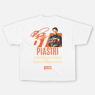 PIASTRI HIGHLIGHTS TEE - GEN2 WHITE
