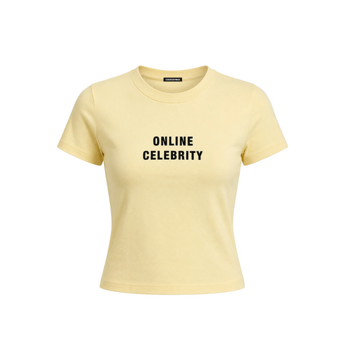 Baby Tee - Yellow