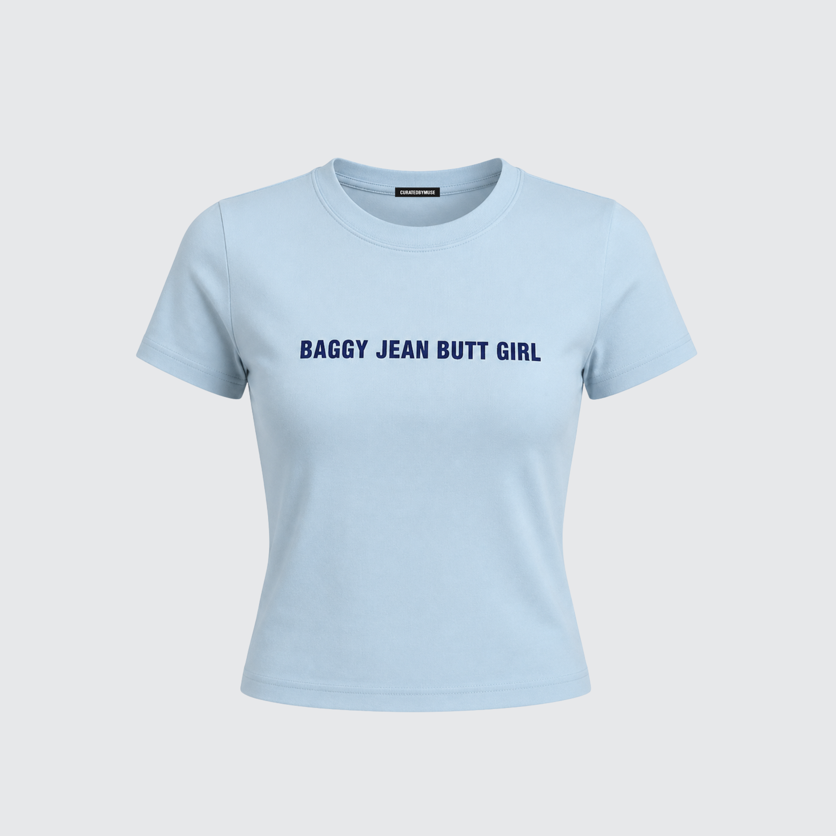 Baby Tee - Light Blue