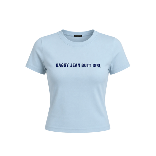 Baby Tee - Light Blue