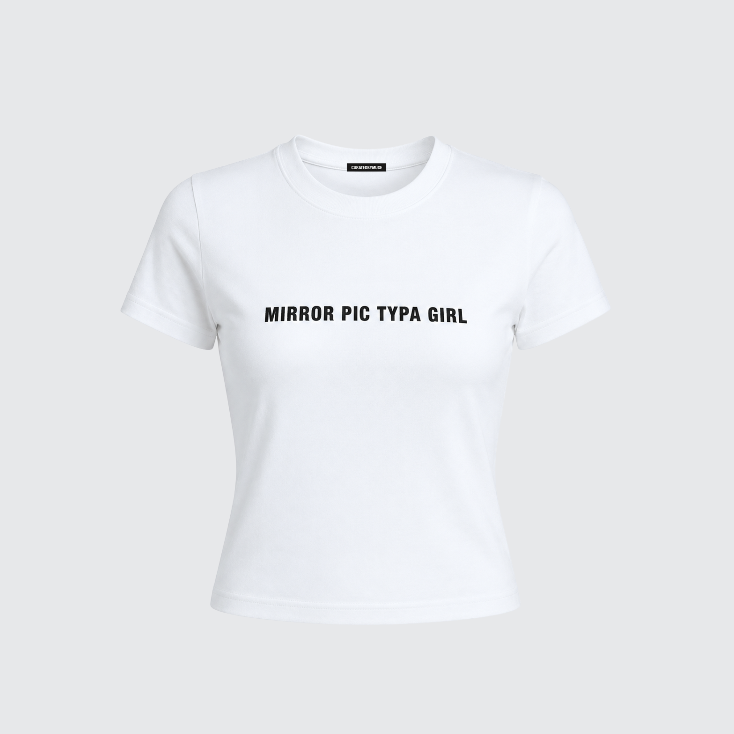 Baby Tee - White