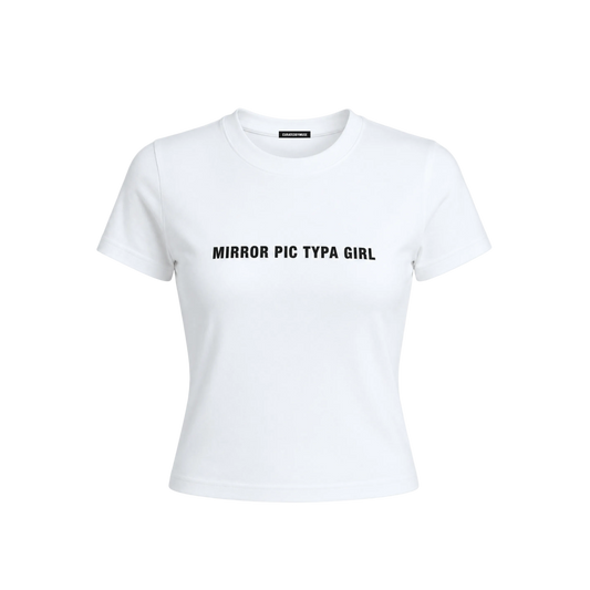 Baby Tee - White
