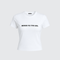 Baby Tee - White