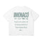 MONACO AESTHETIC TEE - WHITE SAGE GREEN