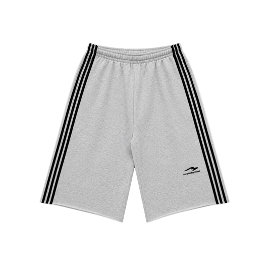 French Terry Long Short - Sports Grey