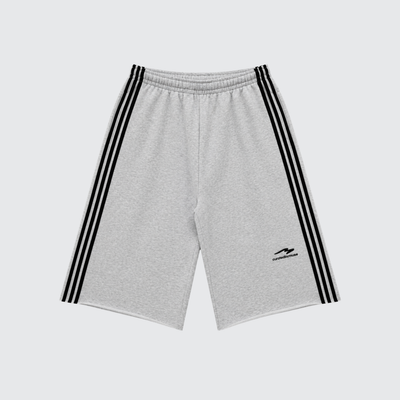French Terry Long Short - Sports Grey