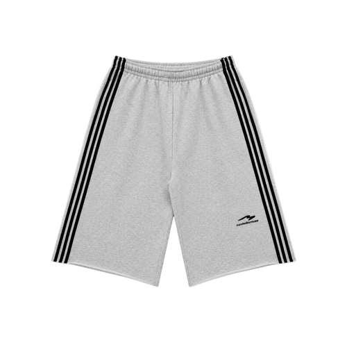French Terry Long Short - Sports Grey