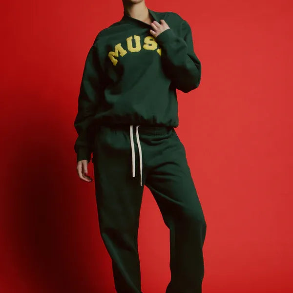 Heavyweight Chenille Sweatshirt - Oxford