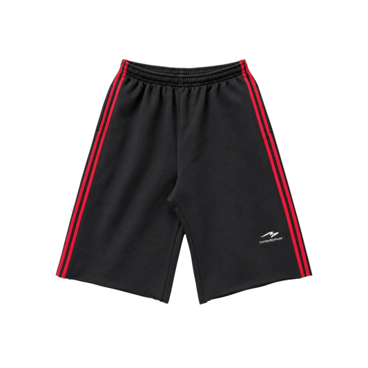 French Terry Long Short - Redline
