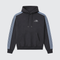 French Terry Striped Hoodie - Skyline