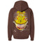LEWIS HAMILTON FERRARI HELMET HOODIE - MOCHA