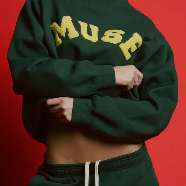 Heavyweight Chenille Sweatshirt - Oxford