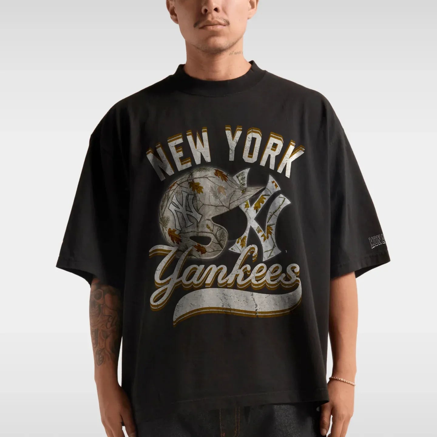 Yankees Ny Baseball Realtree T-shirt Noir - Gen2