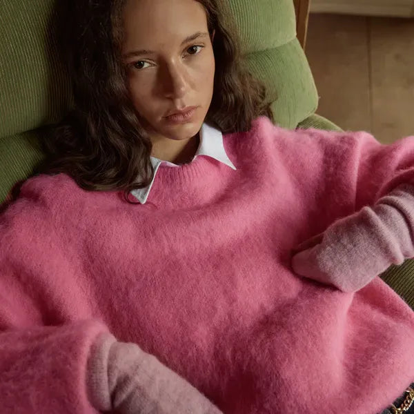 Knit sweater - Pink Mousse
