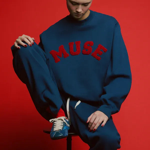 Heavyweight Chenille Sweatshirt -  Aspen