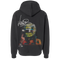 NORRIS BLUR HOODIE - GEN1 BLACK