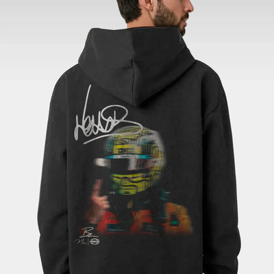 NORRIS BLUR HOODIE - GEN1 BLACK
