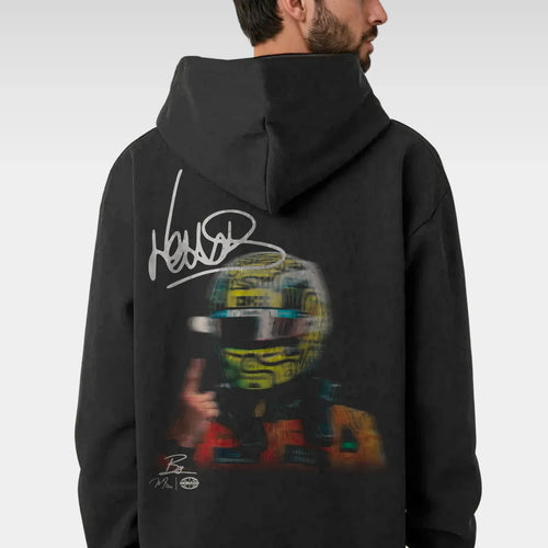 NORRIS BLUR HOODIE - GEN1 BLACK