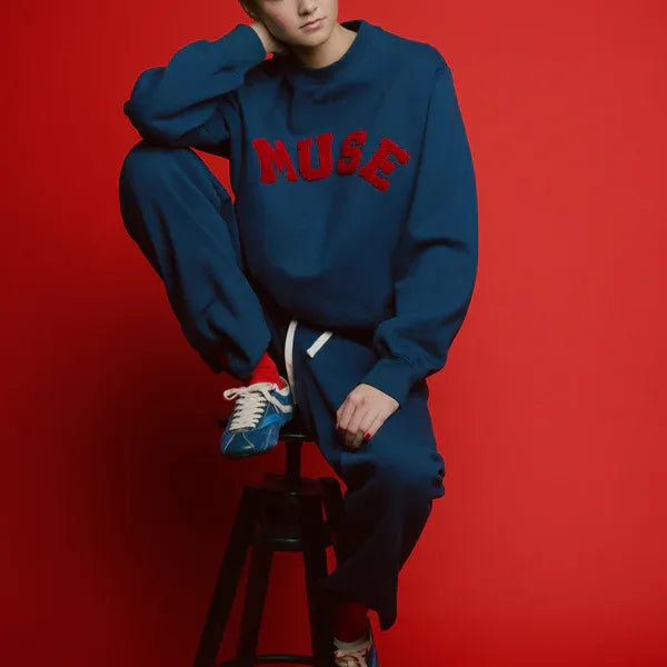 Heavyweight Chenille Sweatshirt -  Aspen