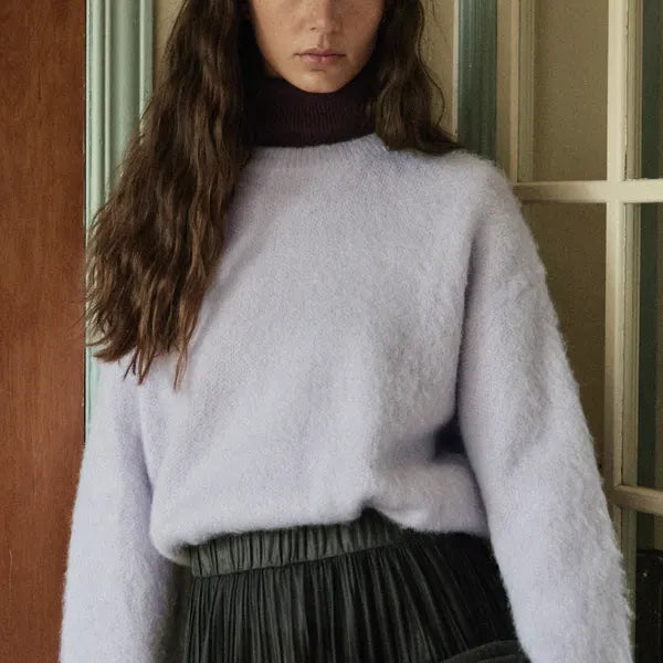 Knit sweater - Violet Haze