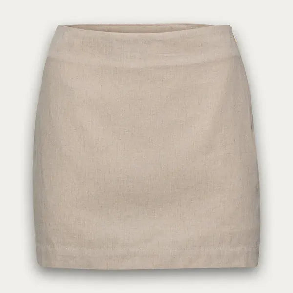Elsa Linen Skirt - Birch