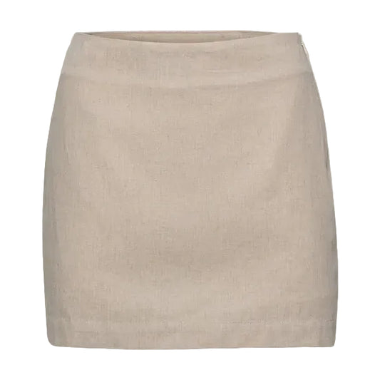 Elsa Linen Skirt - Birch