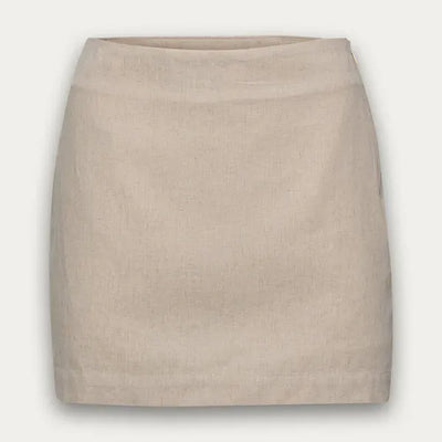Elsa Linen Skirt - Birch