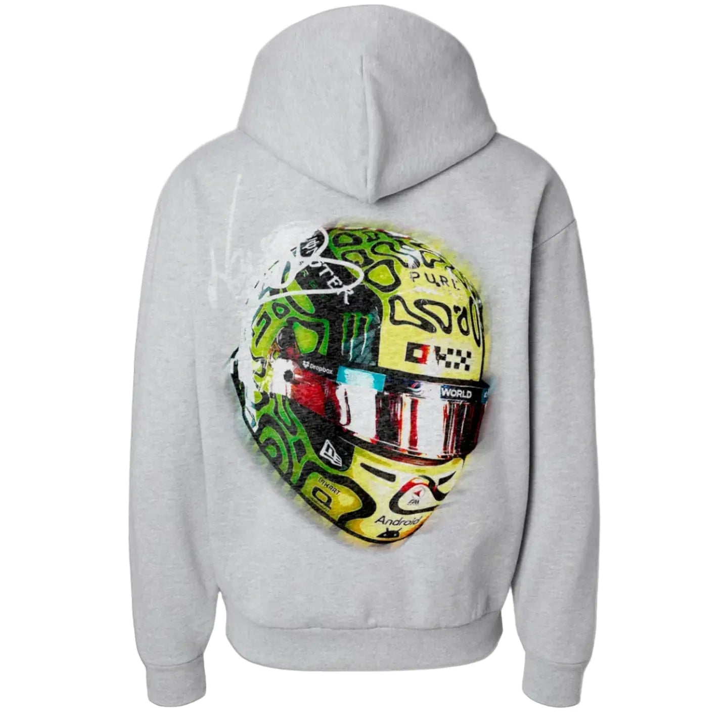 NORRIS HELMET HOODIE - HEATHER GRAY