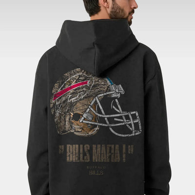 BILLS REALTREE FOOTBALL HOODIE – GEN1 BLACK