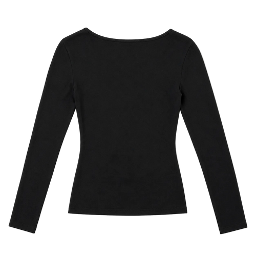 Bridget Peachy Scoop - Black