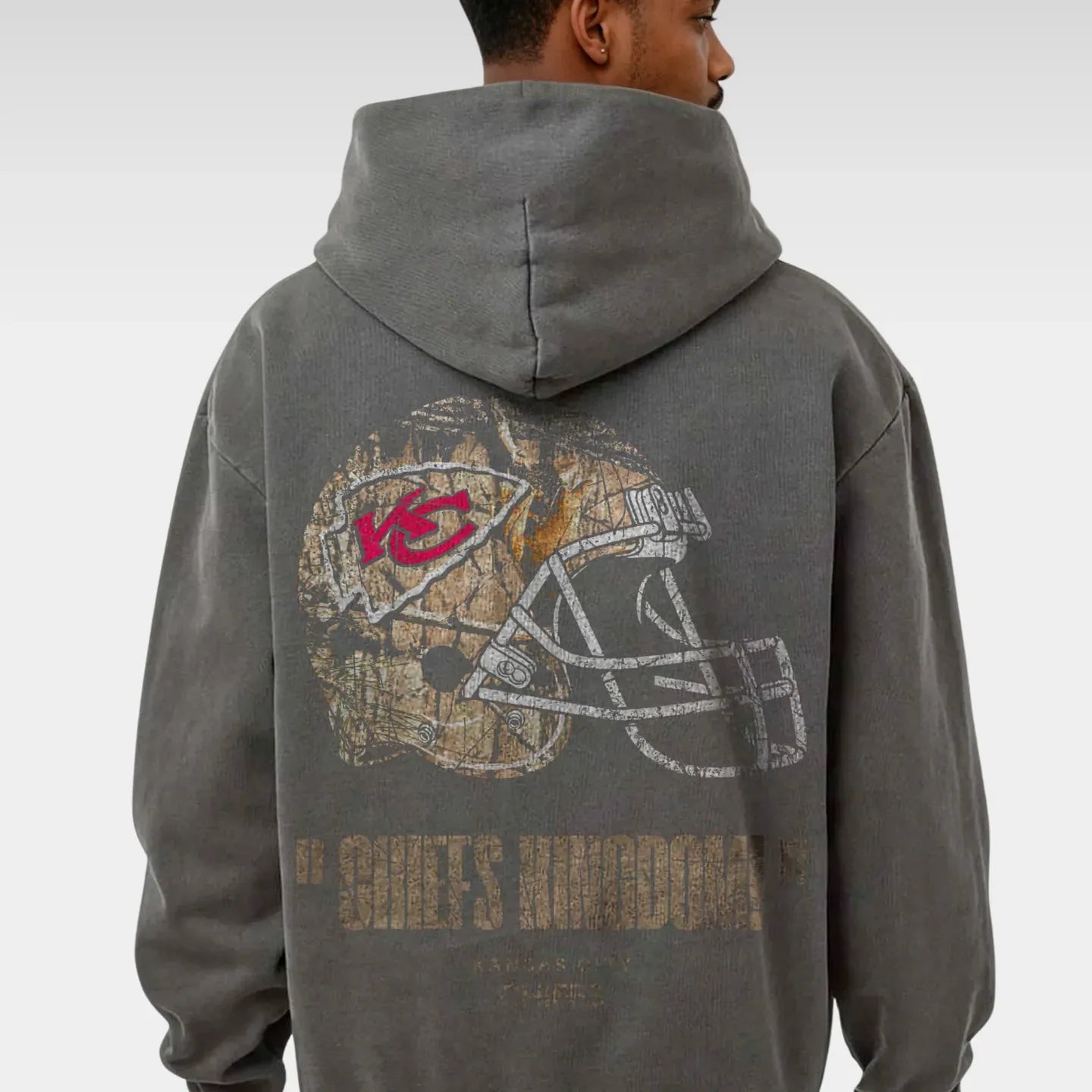CHIEFS REALTREE FOOTBALL HOODIE – SHADOW