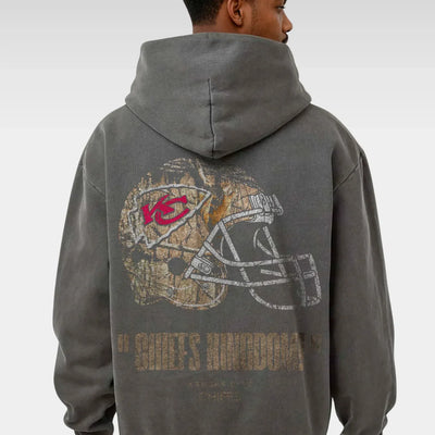 CHIEFS REALTREE FOOTBALL HOODIE – SHADOW