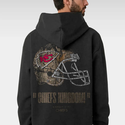 CHIEFS REALTREE FOOTBALL HOODIE – BLACK