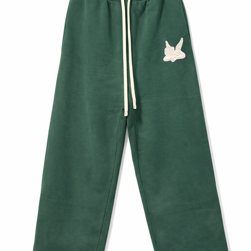 Pants - "Saint" Green & Beige