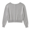 Pullover Two-Way Cardigan - Heather Grey