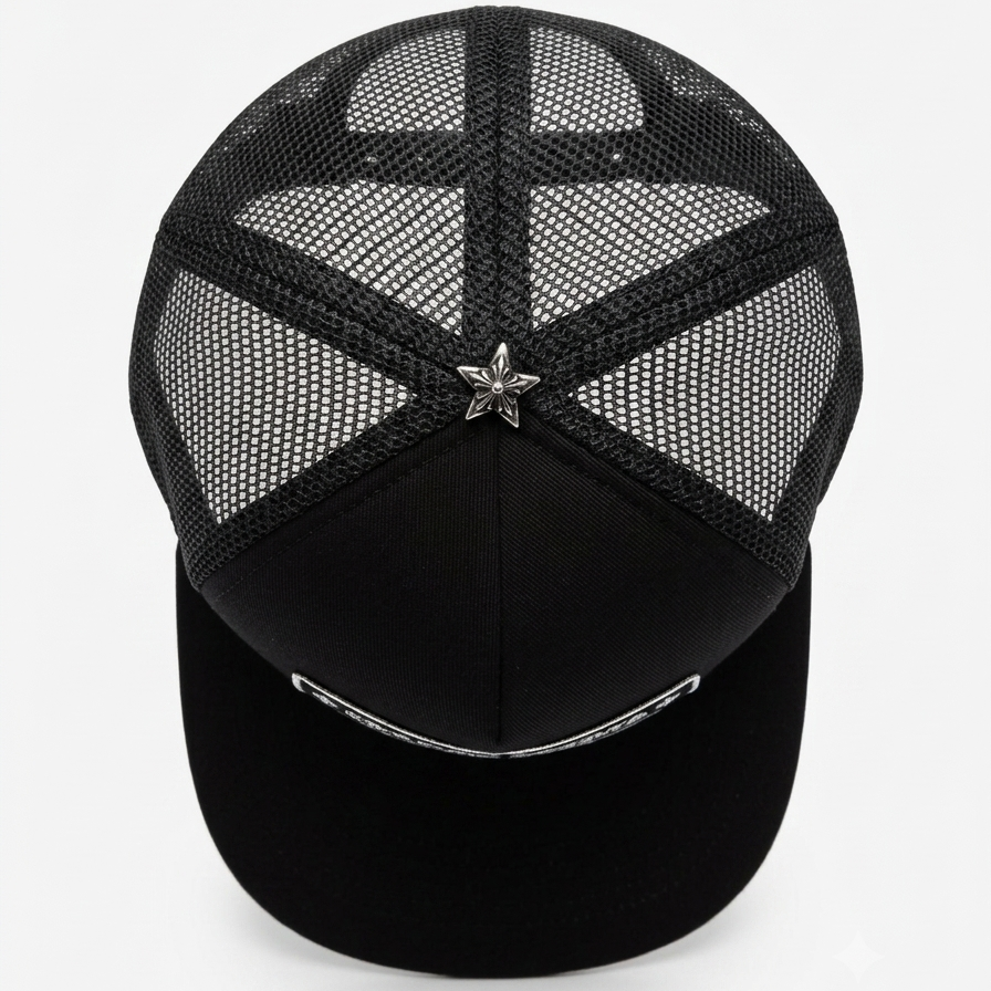 Cova Hats Black Cova Trucker