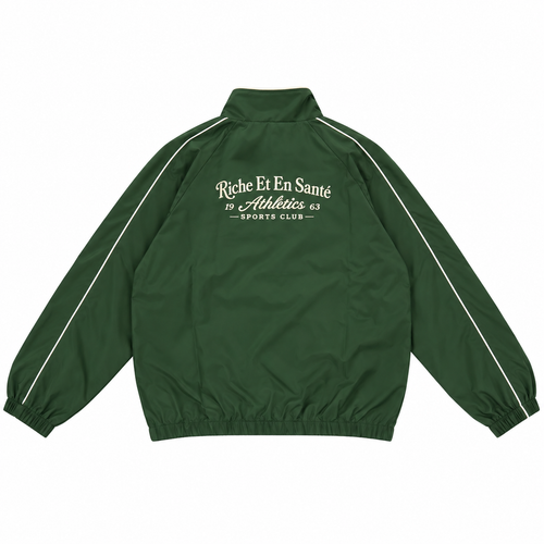 Green Athletic Sports Jacket