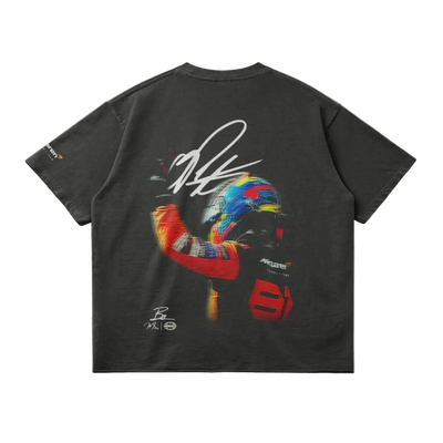 OSCAR PIASTRI BLUR TEE - DARK GREY